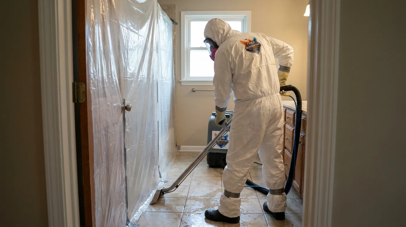 Sewage Cleanup and Sanitization