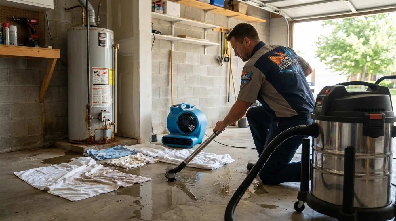 24/7 Emergency Water Heater Flood Cleanup in Youngstown